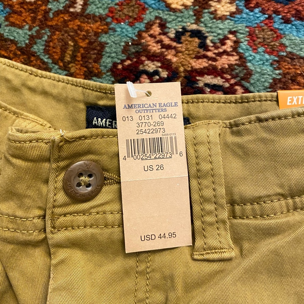 NWT American Eagle Cargo Shorts Size 26 - Picture 2 of 6